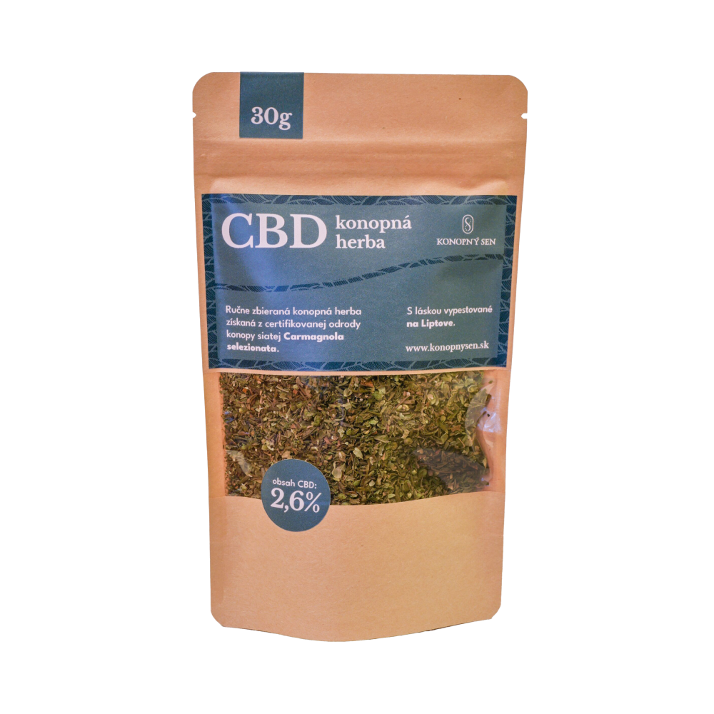 2,6% CBD konopná herba Carmagnola Selezionata 30 g