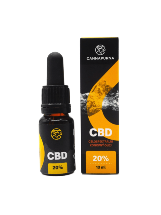 CBD olej | CBD kvapky 20 % full spectrum - konopnysen.sk