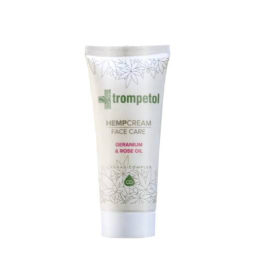 HEMPcream Face Care, Rose & Geranium Oil - konopnysen.sk